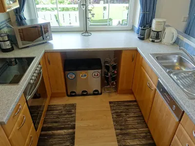 Küche/Küchenzeile in der Unterkunft Apartment Gimpl