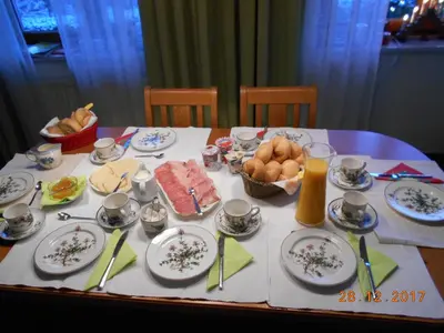 Essen in der Pension oder in der Nähe