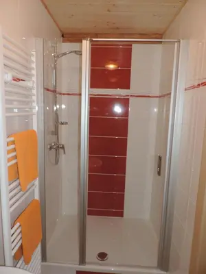 Ein Badezimmer in der Unterkunft Unterlanschützhof