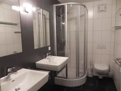 Ein Badezimmer in der Unterkunft Apartments Reiterbäck