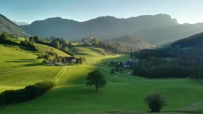 Naturlandschaft in der Nähe des Ferienhauses
