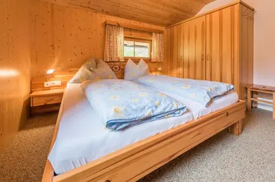 Ein Bett oder Betten in einem Zimmer der Unterkunft Almliesl SCHO-530