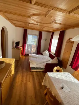 Ein Bett oder Betten in einem Zimmer der Unterkunft Moserhof