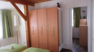 Ein Bett oder Betten in einem Zimmer der Unterkunft Casa Emmi