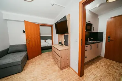 TV/Unterhaltungsangebot in der Unterkunft Apparthotel Samson
