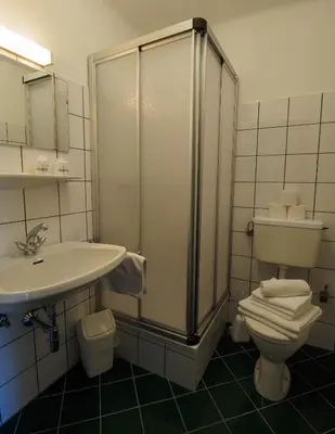Ein Badezimmer in der Unterkunft Haus Winkler