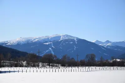 Naturlandschaft in der Nähe der Ferienwohnung