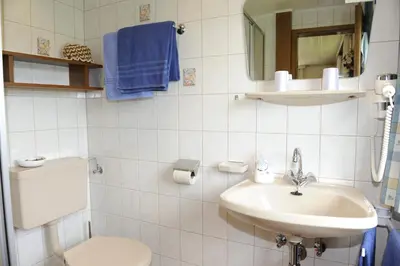 Ein Badezimmer in der Unterkunft Haus Dorfer