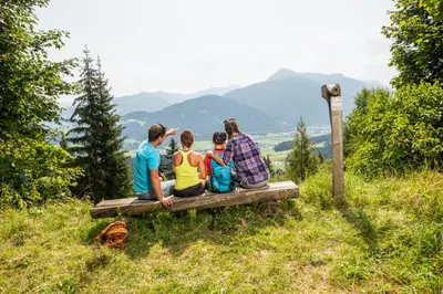 Naturlandschaft in der Nähe der Ferienwohnung