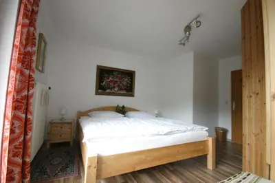 Ein Bett oder Betten in einem Zimmer der Unterkunft Appartement-Reiteralm