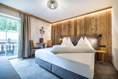 Ein Bett oder Betten in einem Zimmer der Unterkunft Wechslerhof
