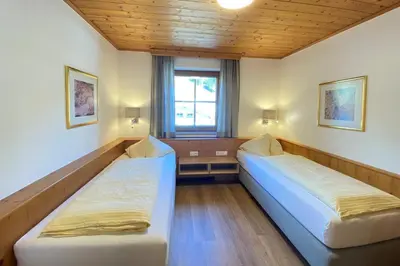 Ein Bett oder Betten in einem Zimmer der Unterkunft Apartment in Filzmoos near Ski Amadé