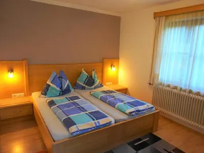 Ein Bett oder Betten in einem Zimmer der Unterkunft Apartment in Flachau near Ski Slopes