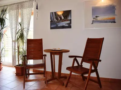Ein Sitzbereich in der Unterkunft Landhaus Amadeus, Radstadt