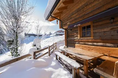 Chalet Steinbock, St Martin am Tennengebirge im Winter