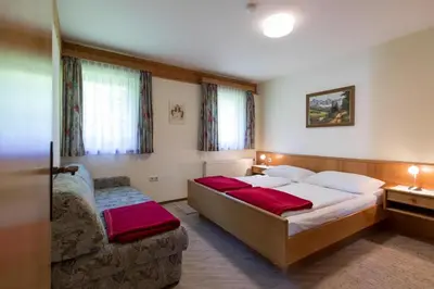 Ein Bett oder Betten in einem Zimmer der Unterkunft Holiday flats in St Georgen am Kreischberg