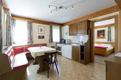 Küche/Küchenzeile in der Unterkunft Holiday flats in St Georgen am Kreischberg