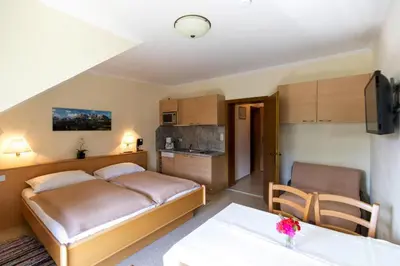 Ein Bett oder Betten in einem Zimmer der Unterkunft Apartment in St Georgen near Kreischberg
