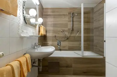 Ein Badezimmer in der Unterkunft Chalet in Kreischberg near Hiking Trails