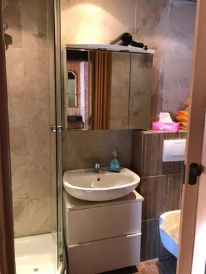 Ein Badezimmer in der Unterkunft Reitbauernhof Schartner