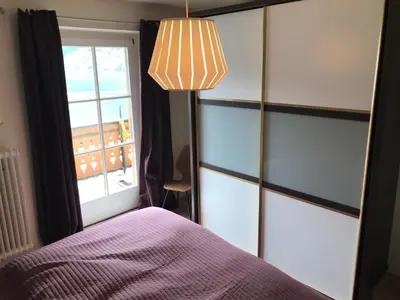Ein Bett oder Betten in einem Zimmer der Unterkunft Hallstatt Lake View House
