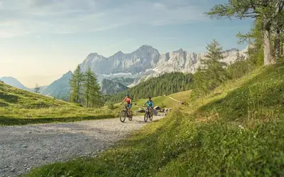 Naturlandschaft in der Nähe des Chalets
