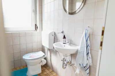 Ein Badezimmer in der Unterkunft Familytime am Traunsee