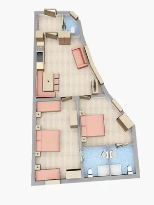 Grundriss der Unterkunft Haus Bliem