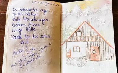 Grundriss der Unterkunft Schnaitstadl-Alm Selbstversorgerhütte