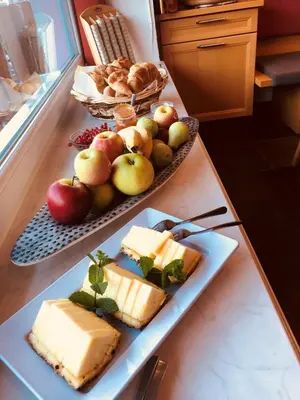 Essen in der Pension oder in der Nähe