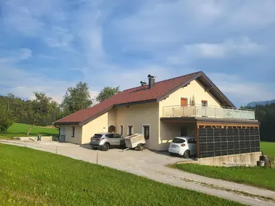 Das Gebäude in dem sich die Pension befindet