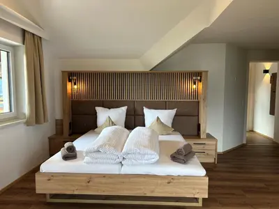 Ein Bett oder Betten in einem Zimmer der Unterkunft Gasthof Steinbichler