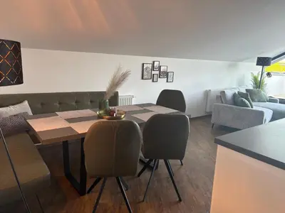 Ein Sitzbereich in der Unterkunft Hotel Stiegler Bed & Breakfast