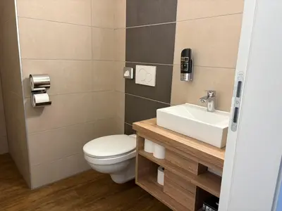 Ein Badezimmer in der Unterkunft Hotel Stiegler Bed & Breakfast