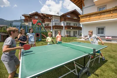 Tischtennis in der Unterkunft Aparthotel Pichler oder in der Nähe