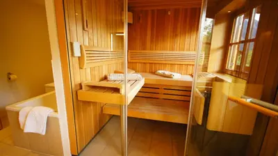 Ein Bett oder Betten in einem Zimmer der Unterkunft Chalet Lisa