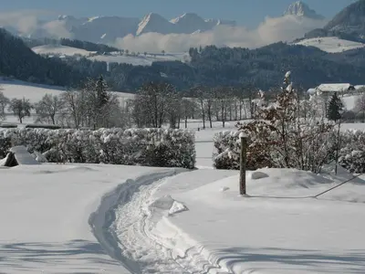 Villa Sonnwend National Park Lodge im Winter