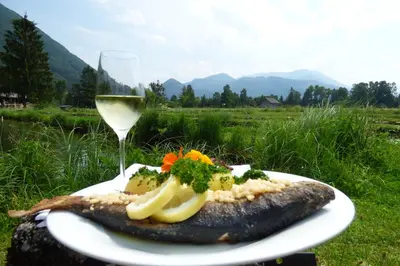 Naturlandschaft in der Nähe des Bed & Breakfasts