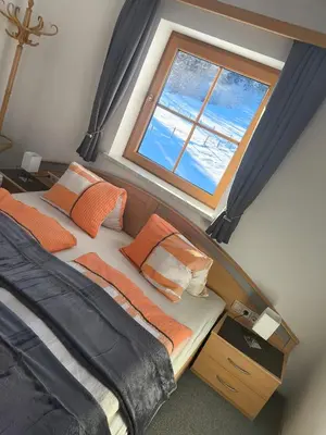 Ein Bett oder Betten in einem Zimmer der Unterkunft Familie Fritzenwallner