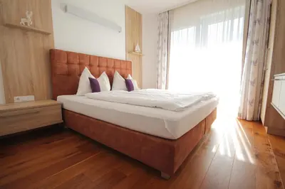 Ein Bett oder Betten in einem Zimmer der Unterkunft Planai West by Schladming-Appartements