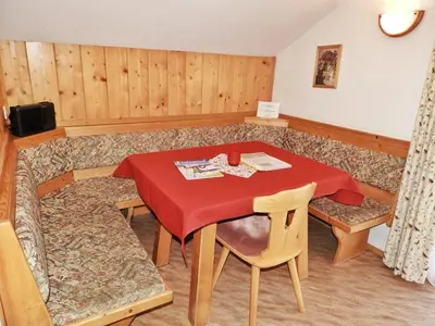 Ein Sitzbereich in der Unterkunft Schieplechnerhof