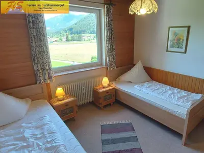 Ein Bett oder Betten in einem Zimmer der Unterkunft Apartment Bad Mitterndorf - Steiermark 432