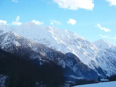 Naturlandschaft in der Nähe des Bauernhofs