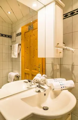 Ein Badezimmer in der Unterkunft Bio Bauernhof Schoberhof