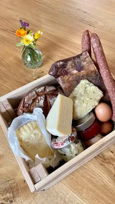 Essen im Chalet oder in der Nähe
