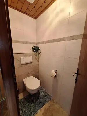 Ein Badezimmer in der Unterkunft Boabauer