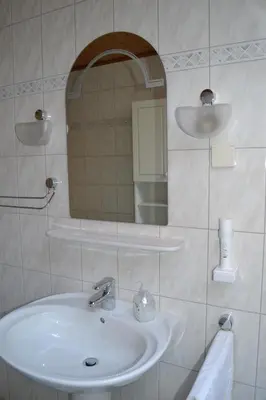 Ein Badezimmer in der Unterkunft Appartement Panorama