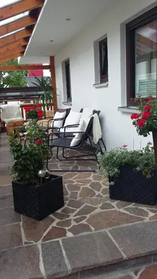 Ein Patio oder anderer Außenbereich in der Unterkunft Ferienwohnung Maria Gstatter