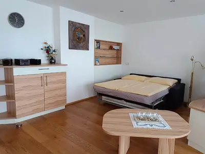 Ein Bett oder Betten in einem Zimmer der Unterkunft Penthaus Appartement