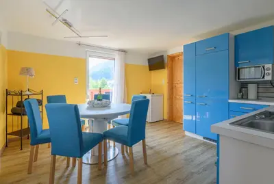 Küche/Küchenzeile in der Unterkunft Trendapartment